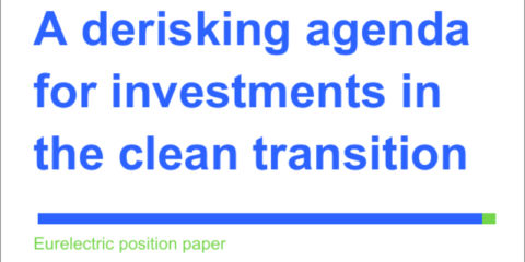 Un informe de Eurelectric advierte de un déficit de inversión en la transición energética europea