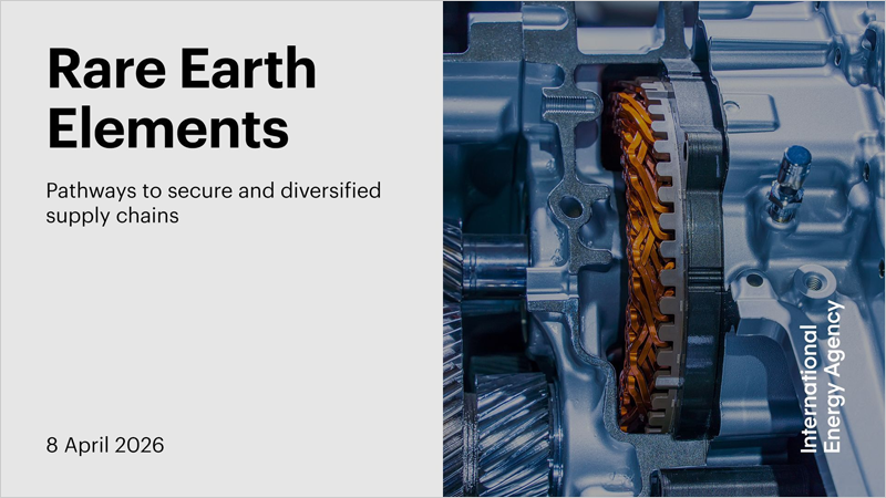La IEA evalúa el estado actual del mercado de elementos de tierras raras y avances tecnológicos