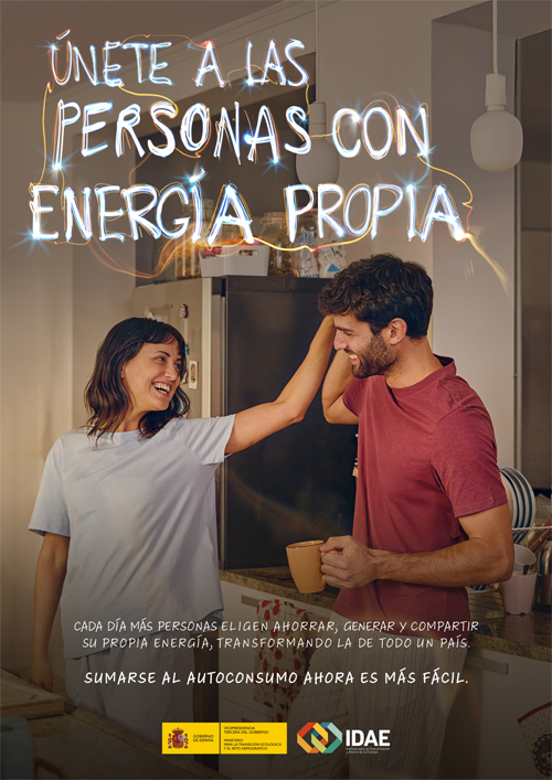 La campaña del IDAE se centra en nuevas facilidades para acceder al autoconsumo