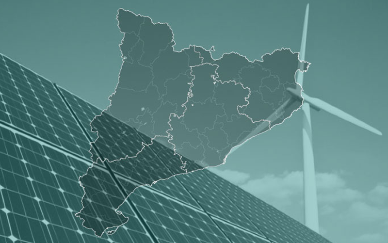 A información pública el Plan Territorial Sectorial para el Desarrollo de las Energías Renovables en Cataluña