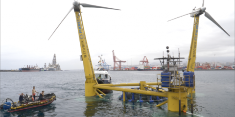 El proyecto AquaWind confirma la viabilidad de combinar eólica marina y acuicultura offshore