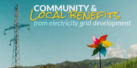 Nuevo folleto de RGI sobre los beneficios locales y comunitarios en el desarrollo de las redes eléctricas