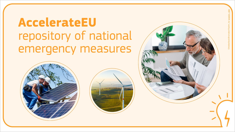 Nuevo repositorio con medidas de emergencia adoptadas por los países de la UE ante el impacto energético