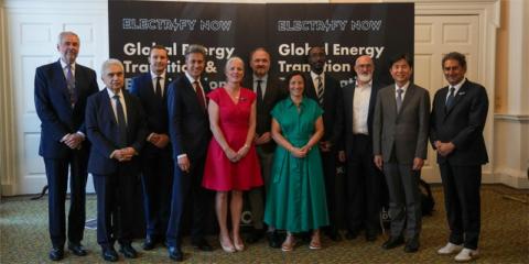 Nace Electrify Now, una plataforma global para acelerar la electrificación de la economía mundial