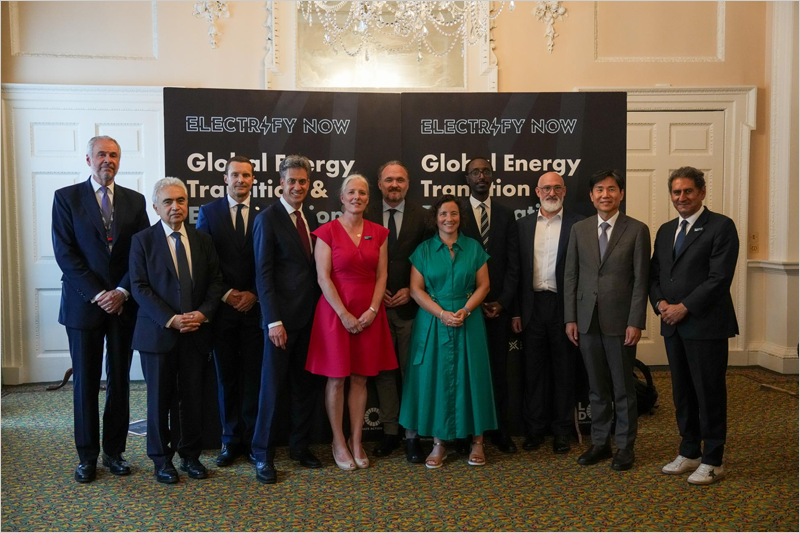 Nace Electrify Now, una plataforma global para acelerar la electrificación de la economía mundial