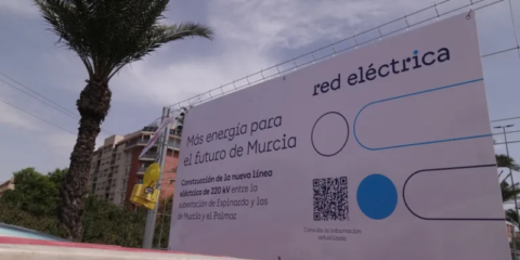 Murcia impulsa su red eléctrica con la construcción de la línea subterránea de Espinardo