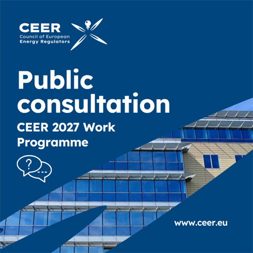 Consulta pública sobre el borrador del Programa de Trabajo 2027 del Consejo de Reguladores Europeos de Energía