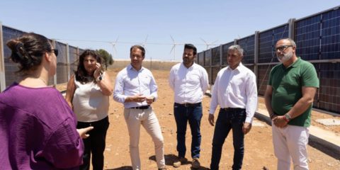 Nueva instalación fotovoltaica vertical experimental en el Instituto Canario de Investigaciones Agrarias