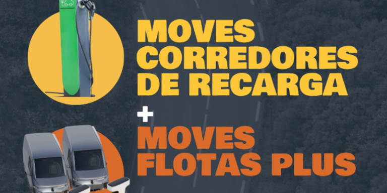 Más de 104 millones de euros en ayudas para los programas Moves Corredores de Recarga y Flotas Plus