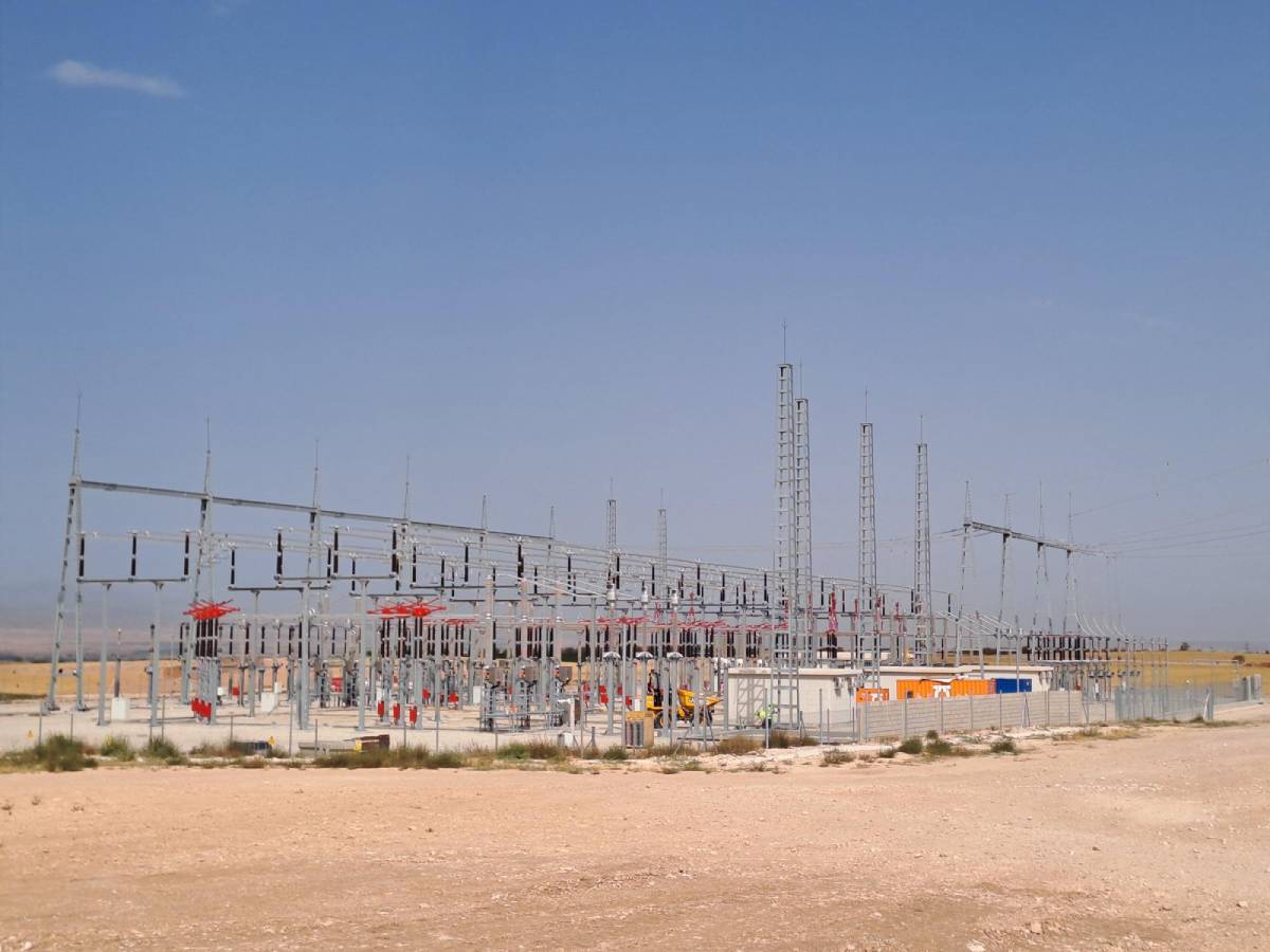 subestación eléctrica de Calatorao