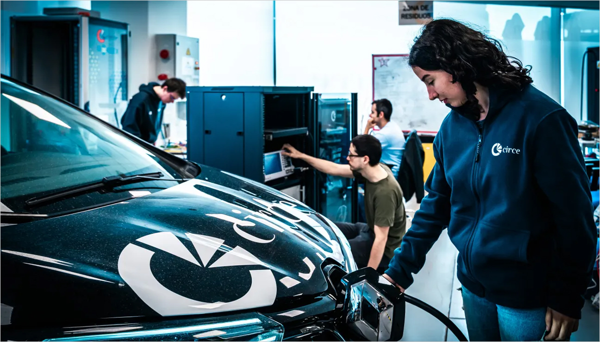 Proyecto de CIRCE para recarga bidireccional, ultrarrápida e inalámbrica de vehículos eléctricos en Alcañiz