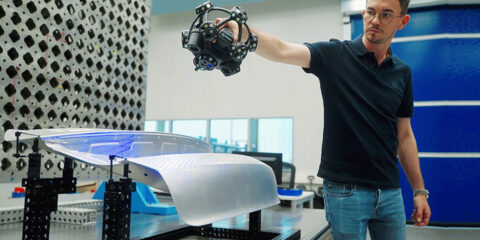 El escáner 3D inalámbrico HYPERSCAN SR simplifica la inspección industrial in situ