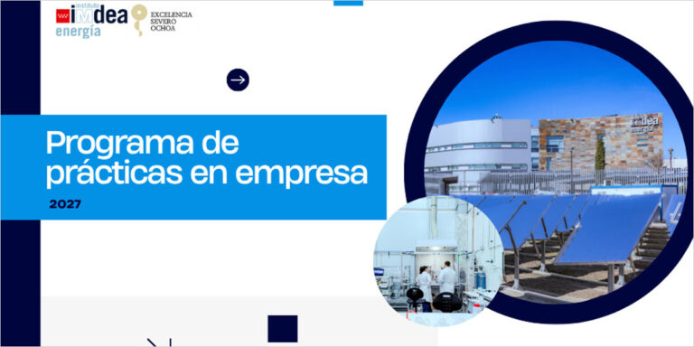Los estudiantes se integrarán en las unidades de investigación de IMDEA Energía en un entorno de trabajo dinámico, lo que les permitirá iniciar su formación en el campo de la I+D del sector energético.