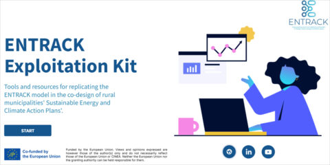 El proyecto Entrack presenta un kit para facilitar el diseño de planes locales de transición energética
