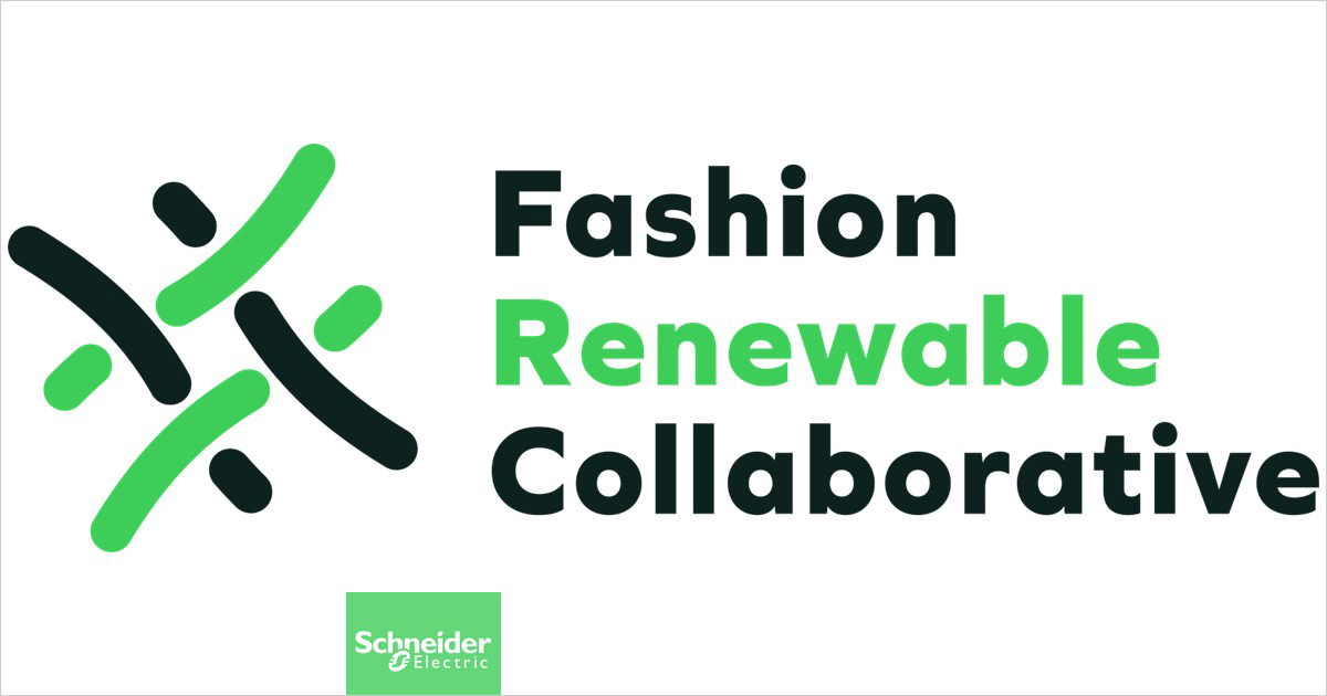 Schneider Electric participa en una iniciativa para acelerar la adopción de electricidad renovable en la moda