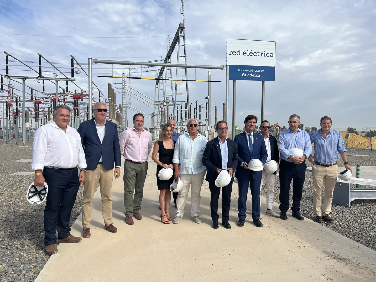 La nueva subestación eléctrica de Guadaira de 220 kV entra en servicio en Dos Hermanas